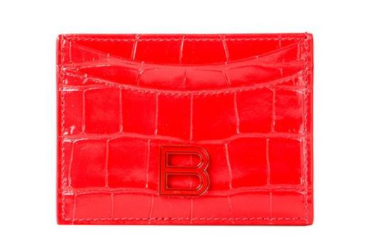 奥莱巴黎世家（637370 1U6AK 6406）女士沙漏卡钱包20FWJPY带授权招加盟代理 商品图0