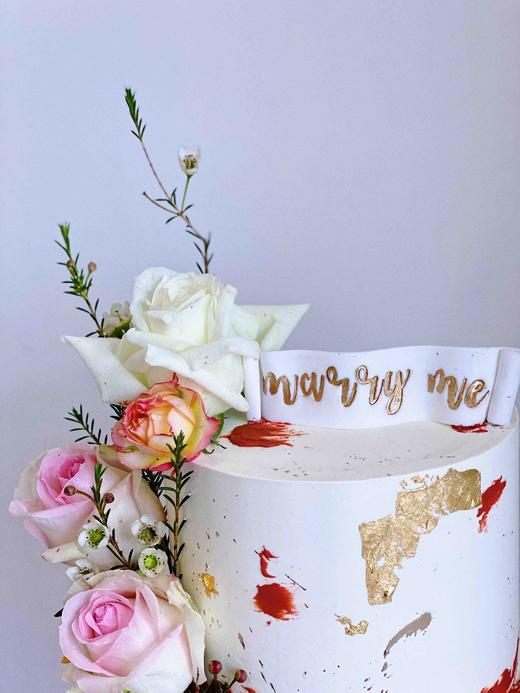 marry me | 求婚 | 鲜花蛋糕（提前3天预订） 商品图5