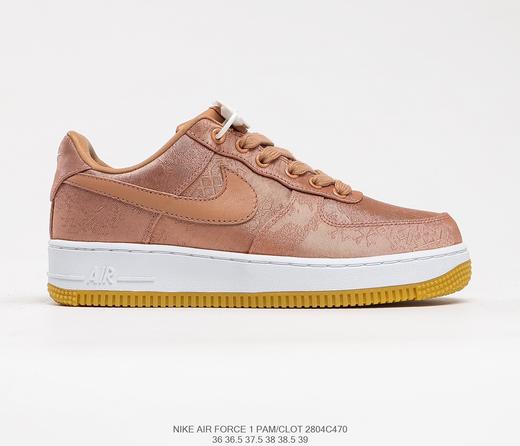 耐克CLOT x Nike Air Force 1 Low PRM丝绸系列空军一号经典低帮百搭休闲运动板鞋 商品图2