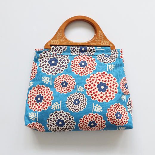 HUJI祤集Embrace手提包插画大花朵四号 商品图2