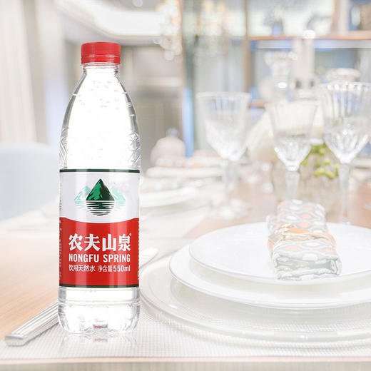 农夫山泉饮用天然水550ml*12瓶 商品图2