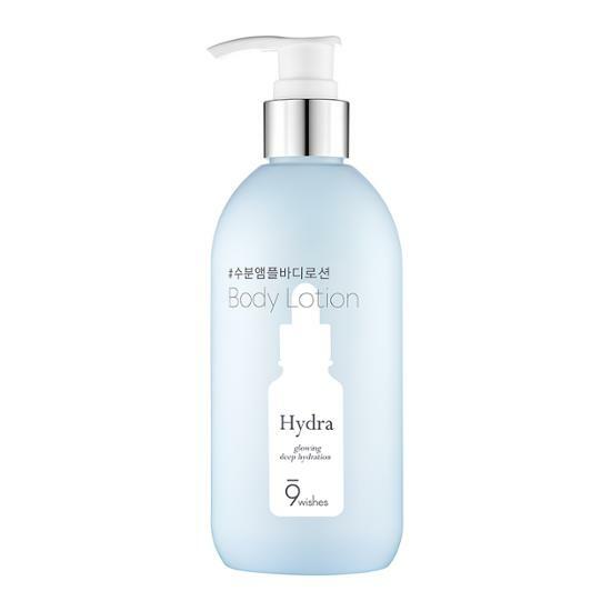 韩国9wishes中性补水保湿水润安瓶身体乳液300ml Olive YoungJPY带授权招加盟代理
