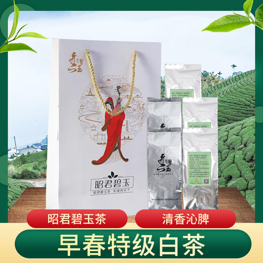 【宜昌助农馆】昭君碧玉特级白茶 100g*5袋/提 商品图1