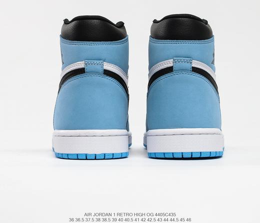 耐克Nike Air Jordan 1 Retro High OG"University Blue"AJ1代经典复古经典高帮百搭文化篮球鞋“大学蓝北卡蓝黑曜石2.0” 商品图6