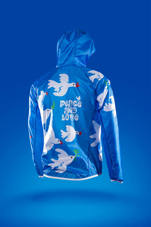 严素皮肤风衣,爱与和平,通款,防晒,超轻,可收纳,速干,防风 商品图1