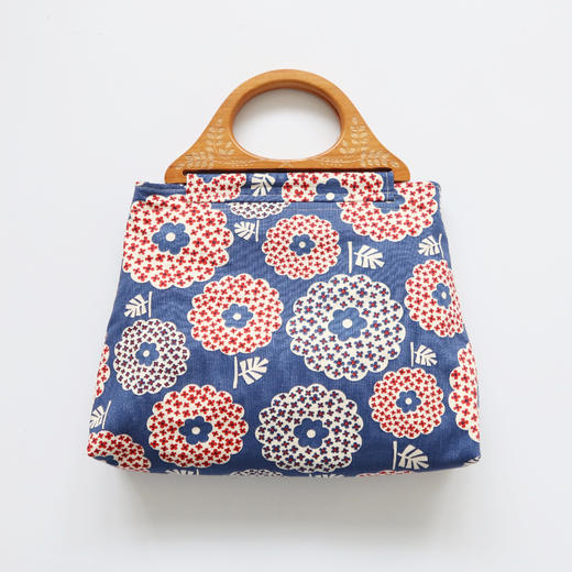 HUJI祤集Embrace手提包插画大花朵四号 商品图1