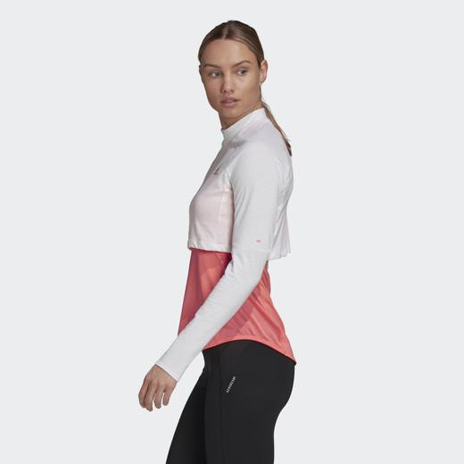 Adidas 2021新款女子休闲速干两件套t恤（背心+防晒衣） 商品图6