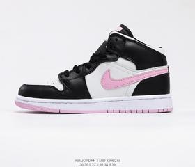 耐克NIKE Air Jordan 1 Mid AJ1乔丹一代中帮经典复古文化休闲运动篮球鞋