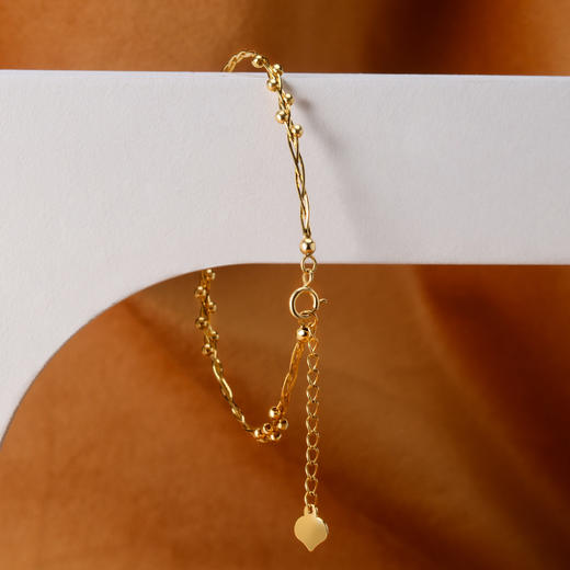 東祥 18K金手链 细水长流 商品图2