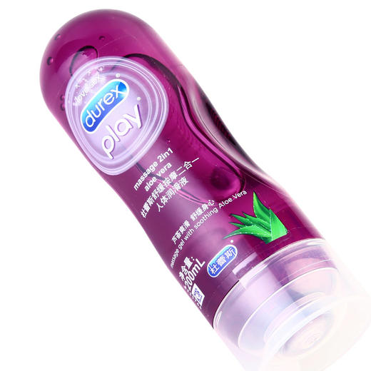 杜蕾斯安抚身心 肌肤光滑 提升快乐 滋润舒适舒缓按摩油二合一润滑液 200ml 商品图2