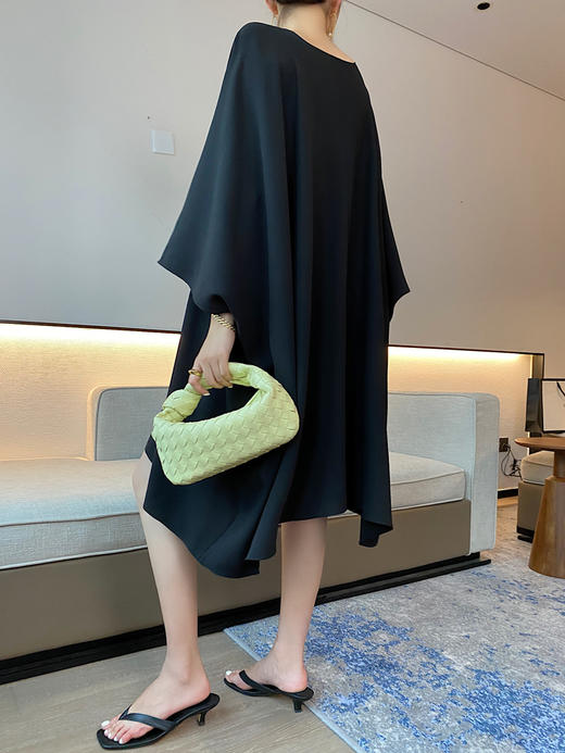 法式气质，自如松身，系带v领连衣裙，超级超级显瘦#SS2125 商品图2