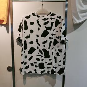 女圆领短T奶牛9159