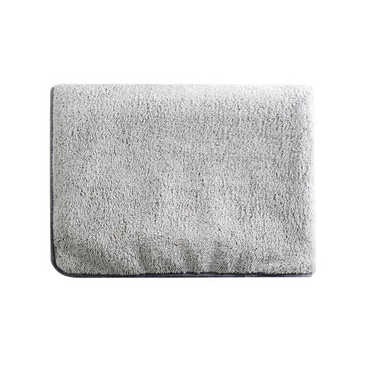 家减尘除竹炭纤维浴巾8230家居清洁新品（颜色随机） 商品图4