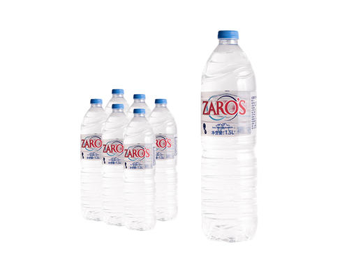 希腊进口 ZARO'S扎露斯饮用天然水 1.5L*6瓶/箱 商品图0