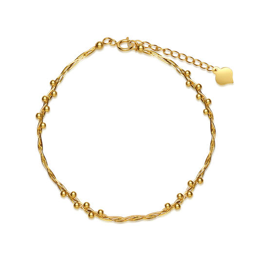 東祥 18K金手链 细水长流 商品图4