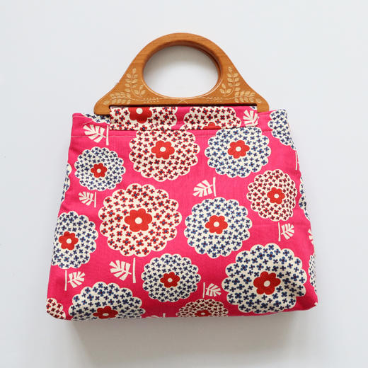 HUJI祤集Embrace手提包插画大花朵四号 商品图0