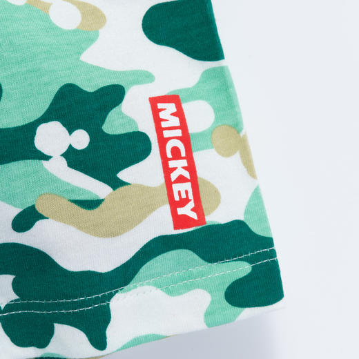 迪士尼童装男小童套装儿童夏季新款小孩短袖T恤短裤两件套帅212T1232 商品图12