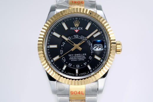 劳力士Rolex Sky-Dweller 纵航者型 天行者
【表壳】表盘尺寸42mm 商品图1