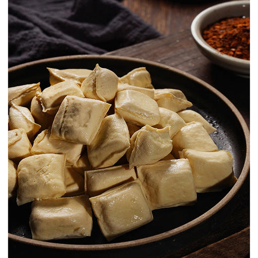 云南石屏包浆豆腐300g*5盒  送辣味蘸碟    独特井水点制 手工制作 无添加  煎、炸、烤、火锅、小吃各种做法都美味 商品图3