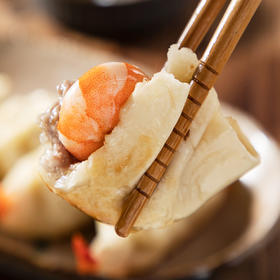 一条狗 凤尾虾锅贴 老上海美味速食面点早餐