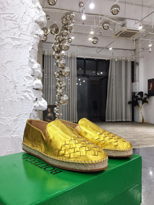 BV新款编织渔夫单鞋4色 商品图4