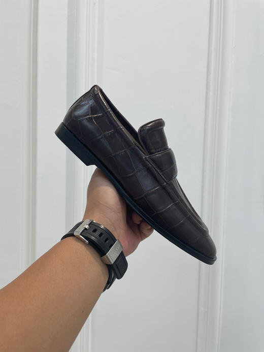 BV方头大鳄鱼纹复古春鞋4色 商品图2