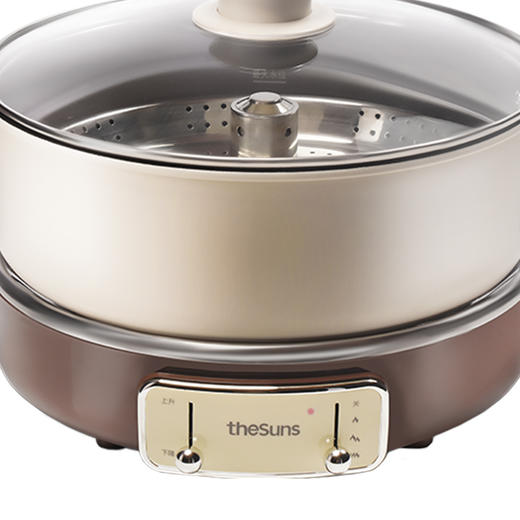 黄小厨 三食Thesuns 升降火锅 LP501（标配+煎烤盘） 商品图2