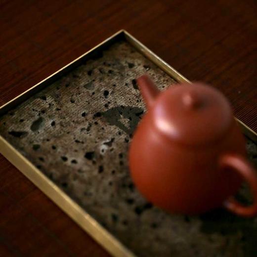 火山石壶承➕铜云纹盖置 商品图0