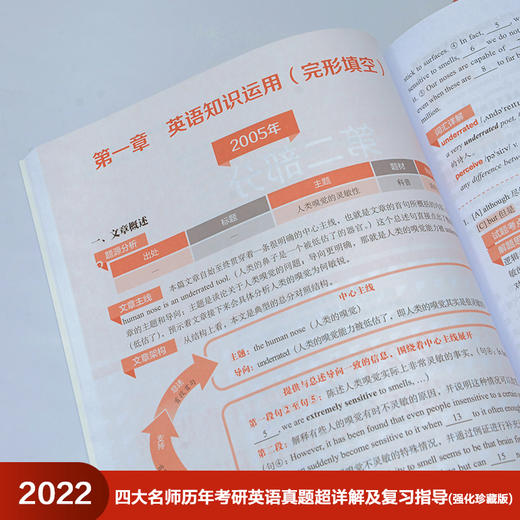 2022四大名师历年考研英语真题超详解及复习指导（强化珍藏版） 商品图5