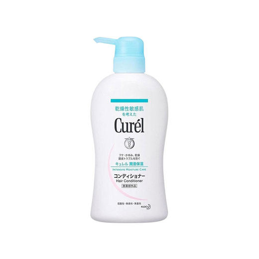 Curel 珂润 润浸保湿护发素 滋润顺滑 去屑控油 420ml 日本 商品图0