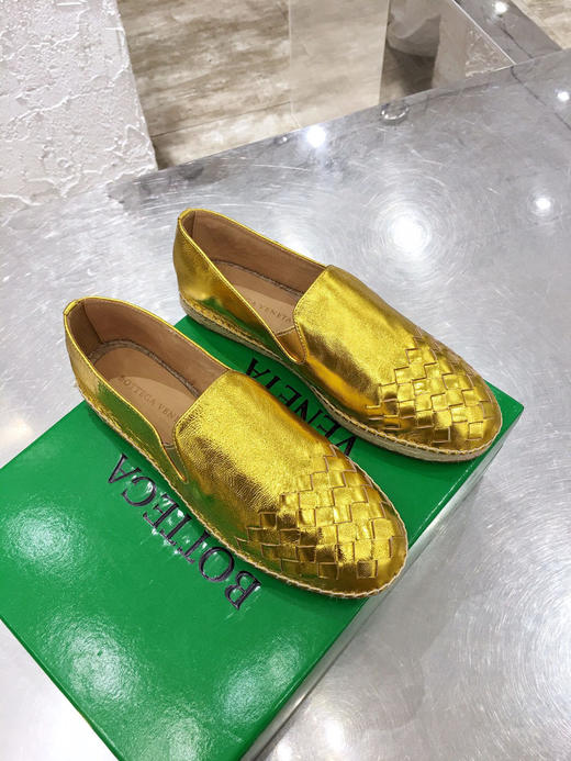 BV新款编织渔夫单鞋4色 商品图3