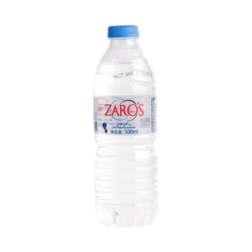 希腊进口 ZARO'S扎露斯饮用天然水 500ml*24瓶/箱 商品图1