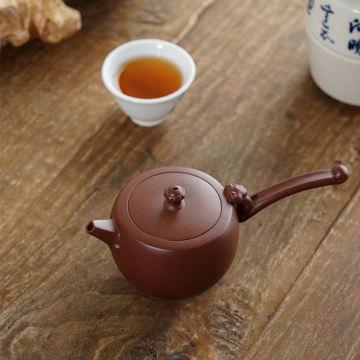 龙德堂陶艺 陈宗宝制 《趁心如意》原矿底槽清 240cc 库存咨询客服 商品图2