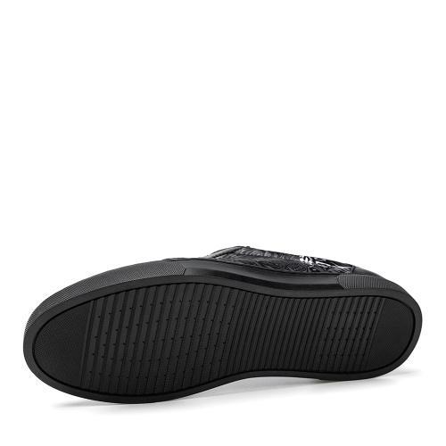 Ferrero Ross/费列罗斯 牛皮配花布 男士时尚休闲板鞋 FR882838H 商品图3