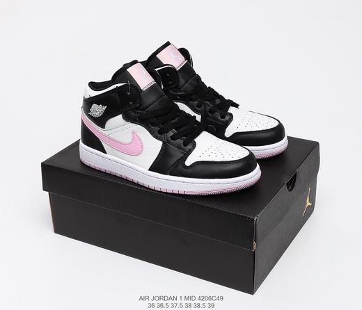 耐克NIKE Air Jordan 1 Mid AJ1乔丹一代中帮经典复古文化休闲运动篮球鞋 商品图3