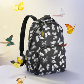 新秀丽双肩包女 时尚潮流书包印花背包NO3