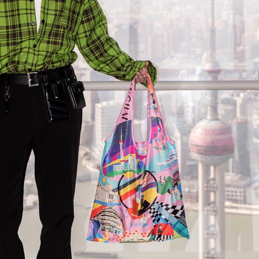 【C's BAG】环保袋丨中国风插画购物袋丨可折叠便携 大容量手提袋 商品图2