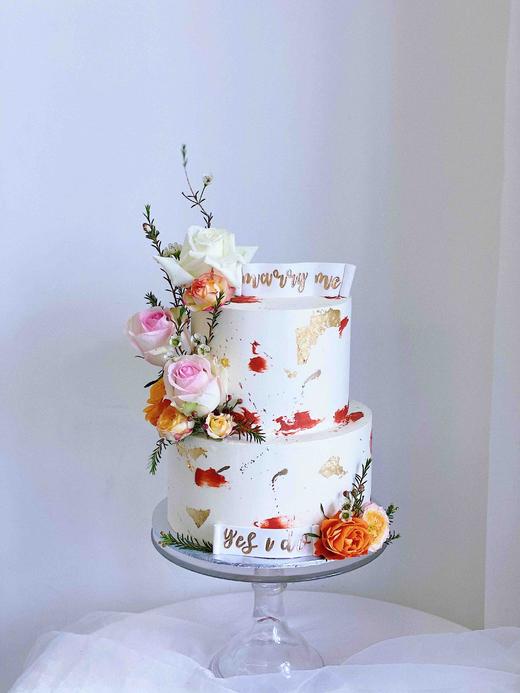 marry me | 求婚 | 鲜花蛋糕（提前3天预订） 商品图2