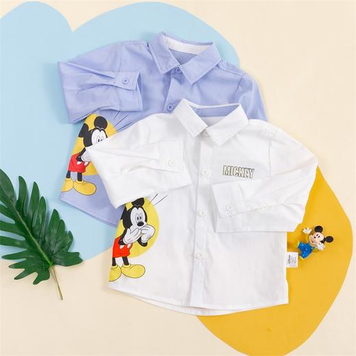 迪士尼童装男童春秋装新品衬衫洋气中小童帅气衬衣 商品图10