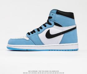 耐克Nike Air Jordan 1 Retro High OG"University Blue"AJ1代经典复古经典高帮百搭文化篮球鞋“大学蓝北卡蓝黑曜石2.0”