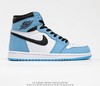 耐克Nike Air Jordan 1 Retro High OG"University Blue"AJ1代经典复古经典高帮百搭文化篮球鞋“大学蓝北卡蓝黑曜石2.0” 商品缩略图7