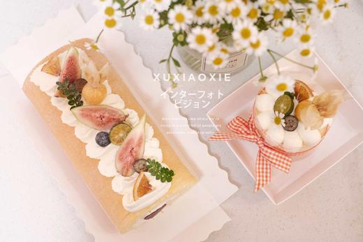 不是所有蛋糕卷都叫浮云卷！香缇奶油+顺滑的香草卡仕达酱，一口下去犹如浮云一般轻盈柔软 商品图0