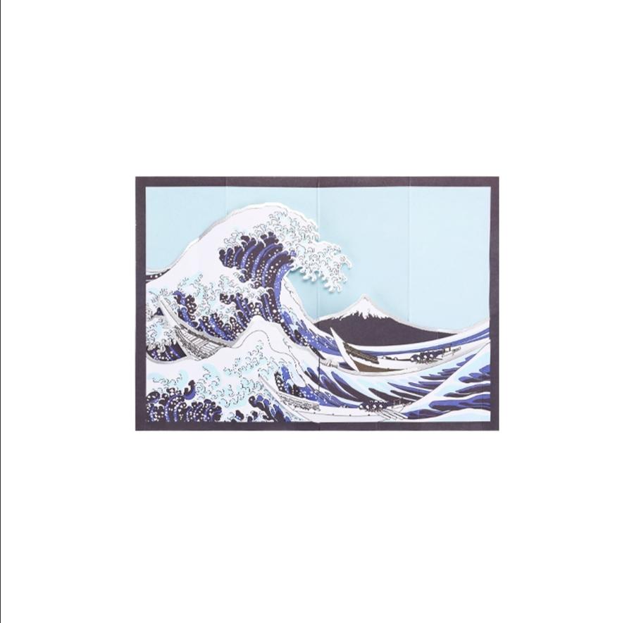 浮世绘 富岳三十六景系列立体贺卡