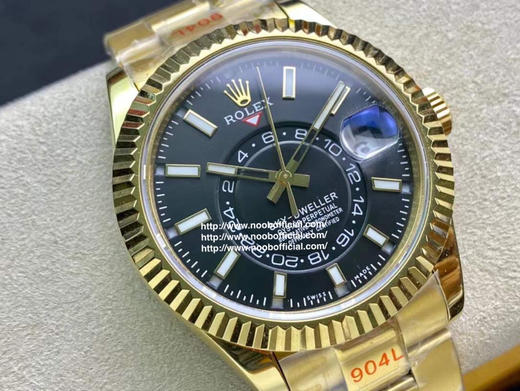 外圈能转动 noob厂 劳力士Rolex Sky-Dweller 纵航者型！【表壳】尺寸42MM，沉稳可靠、雍容大度！ 商品图7