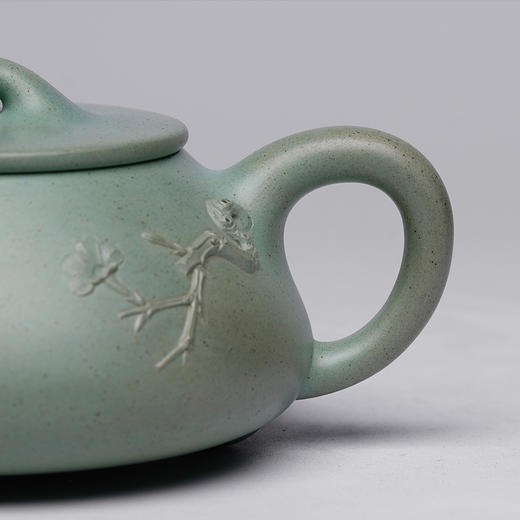 龙德堂陶艺 汤宣武《令瓢之立春》苹果绿 230cc 库存请咨询客服 商品图4