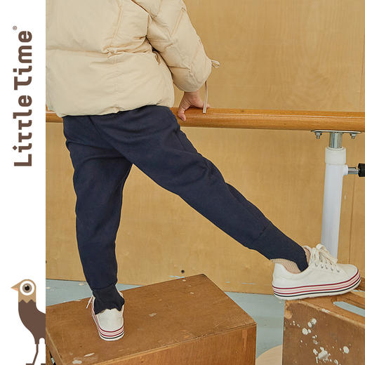 littletime童装女童打底裤春秋外穿洋气儿童裤子女秋款长裤1-2岁 商品图1