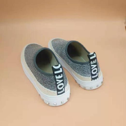 lfgj jeansAD103休闲厚底飞织女鞋，敷面偏低，建议大一码 商品图3