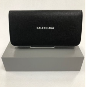奥莱[BALENCIAGA] Balenciaga黑色箭头长钱包594289-1IZ4M-1090JPY带授权招加盟代理