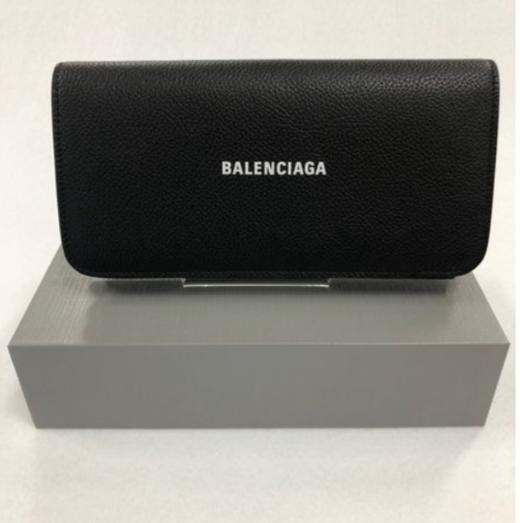 奥莱[BALENCIAGA] Balenciaga黑色箭头长钱包594289-1IZ4M-1090JPY带授权招加盟代理 商品图0