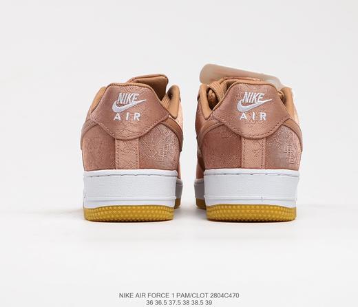 耐克CLOT x Nike Air Force 1 Low PRM丝绸系列空军一号经典低帮百搭休闲运动板鞋 商品图7